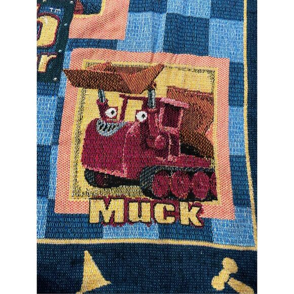 Bob the Builder Y2K Cartoons Afghan Blanket Throw - Picture 8 of 10